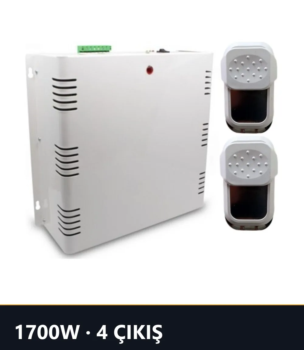 İzmaksan Güç Kaynağı 1700W Dört Çıkış
